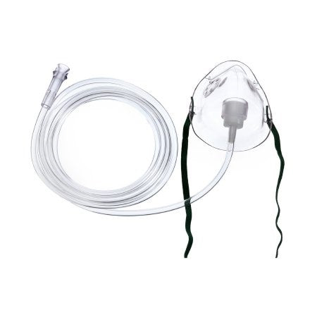 Medium Concentration Oxygen Mask, 7 Ft. Tubing, Pediatric, 50/Box
