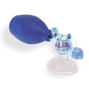 Manual Resuscitator Child CPR Bag w/Cushion Mask, Each