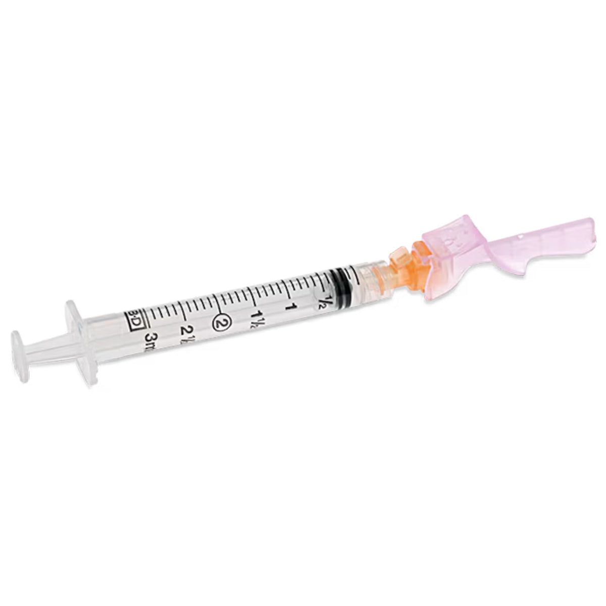 Eclipse Injection Needle w/Luer-Lok Syringe 3mL 25G x 5/8", Sterile, 50/Box