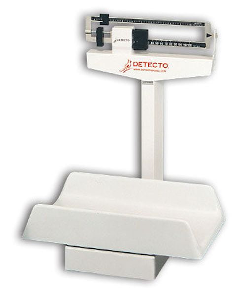 Detecto Infant Scale, Dual-Reading, Die-Cast, USED, 1/ea