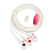 DL ECG Dual Connect Cable and Lead Wire System 12 ft. 5/Box