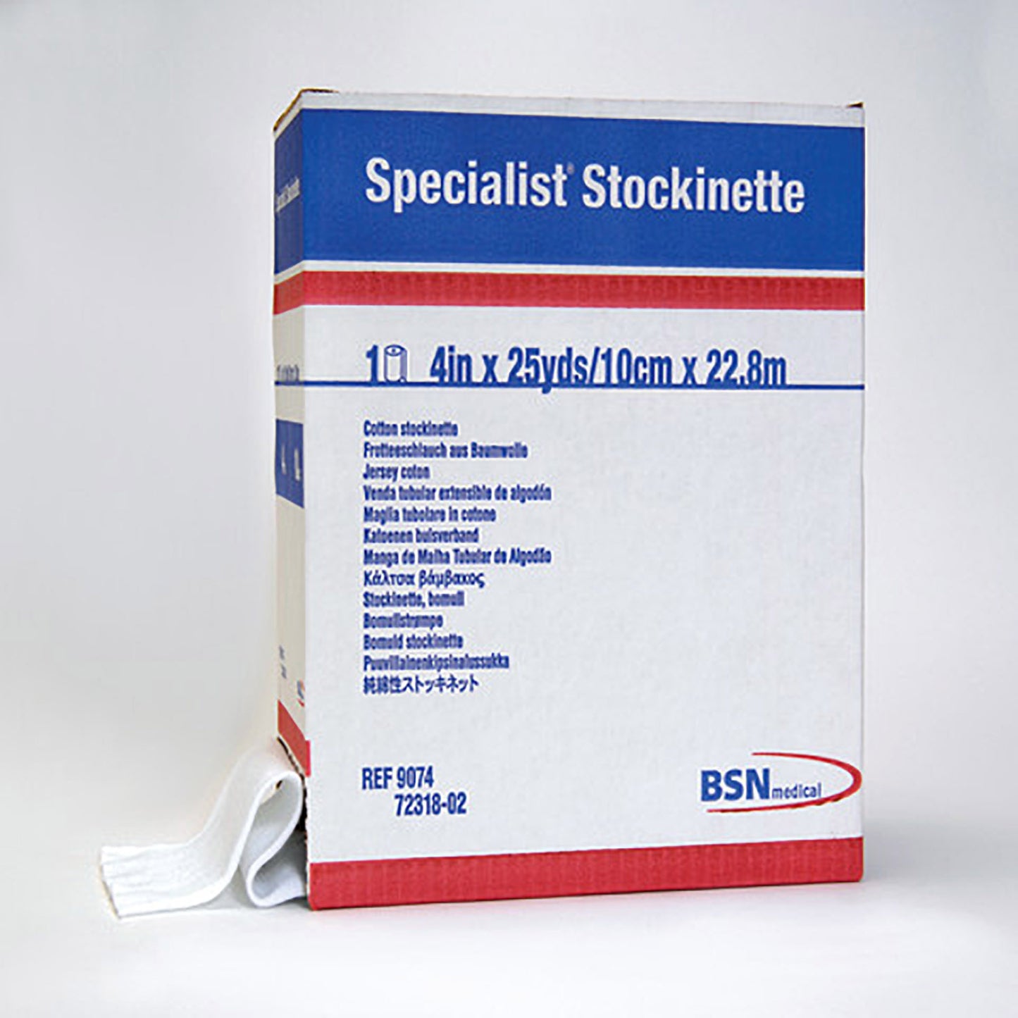 Specialist Cotton Stockinette, 4" x 25 yds., 1/Each