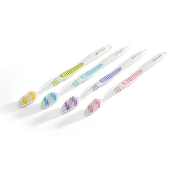 Toothbrush, Adult 40Tuft, Individual Wrapped, 144/Box