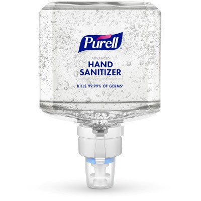 Advanced Hand Sanitizer Gel, Refills 1200mL Bottle, 2/Case