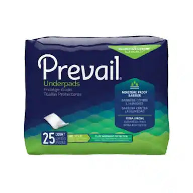 Incontinence, Prevail Underpad 23" x 36", 25/Bag