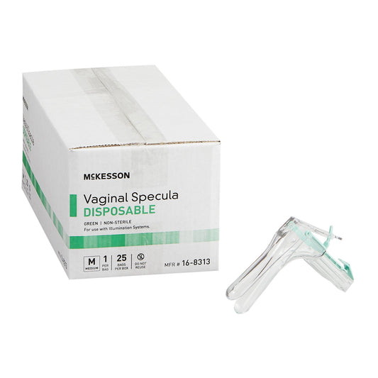 Vaginal Speculum, Disposable, Medium, 25/Box