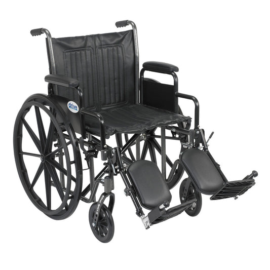 Silver Sport 2 Wheelchair, Black, Used, 1/Each