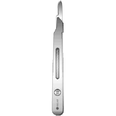 Surgical Scalpel #15 Blade, Sterile 10/Box