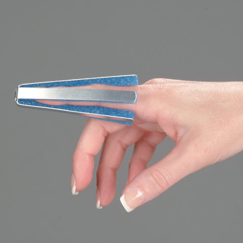 Finger Splint, 4-Prong w/Foam, Large, 12/Box
