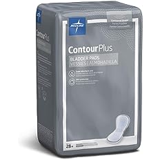 Contour Plus Bladder Pads, Moderate, 28/Bag