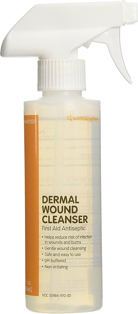 Dermal Wound Cleanser 8fl oz. Bottles, 12/Box