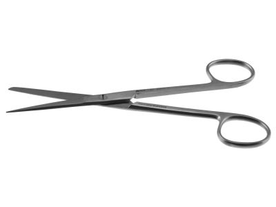 Operating Scissors, 5 1/2" Straight, Beveled Blades, Sharp/Blunt, Each