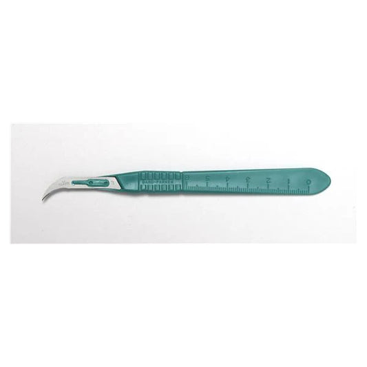Scalpel #12, Stainless Steel Surgical Blade, Sterile, 10/Box