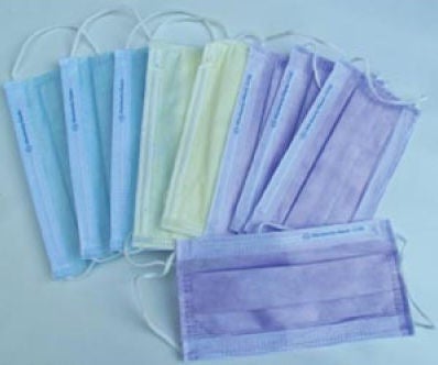 Fluidshield 1 Procedure Mask w/ SoSoft Earloops, 50/Box