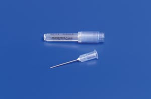 Hypodermic Needle, 25Ga x 5/8", 100/Box