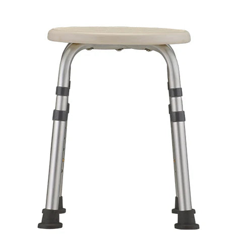Shower Stool, Round, Adjustable, 1/Box