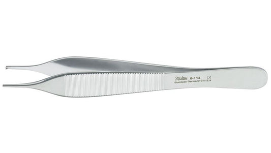 Hudson (Ewald) Dressing Forceps, 4 3/4" Serrated, Each