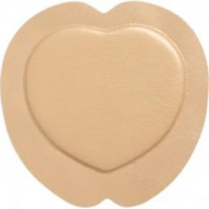 Mepilex Border Sacrum Silicone Foam Dressing, 6.3" x 7.9", Sterile, 10/Box