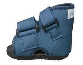 Slimline Cast Boot, Pediatric Large, Navy, 1/Ea