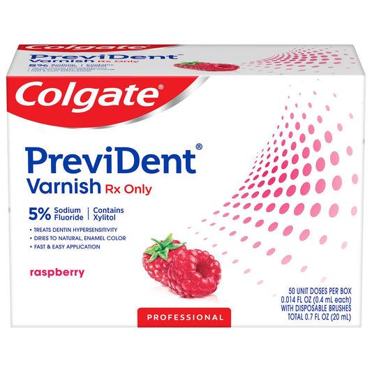 PreviDent Varnish 5% Sodium Fluoride, Raspberry,  50/box