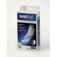 Sensi Foot Diabetic Sock, Knee Style, Size Large, 1/Pair