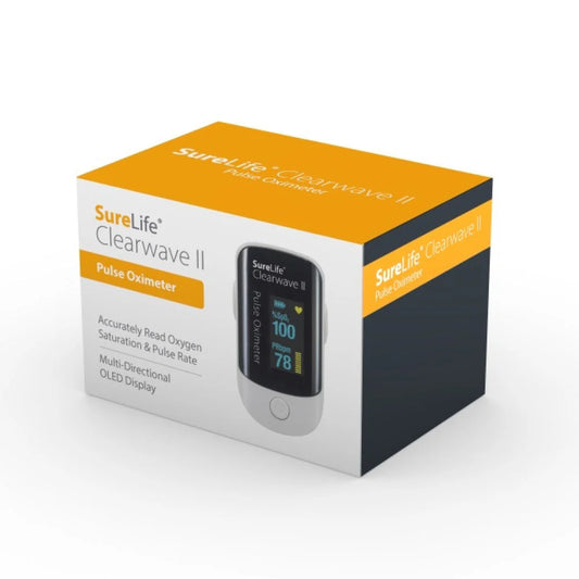 SureLife Clearwave II Pulse Oximeter, 1/Box