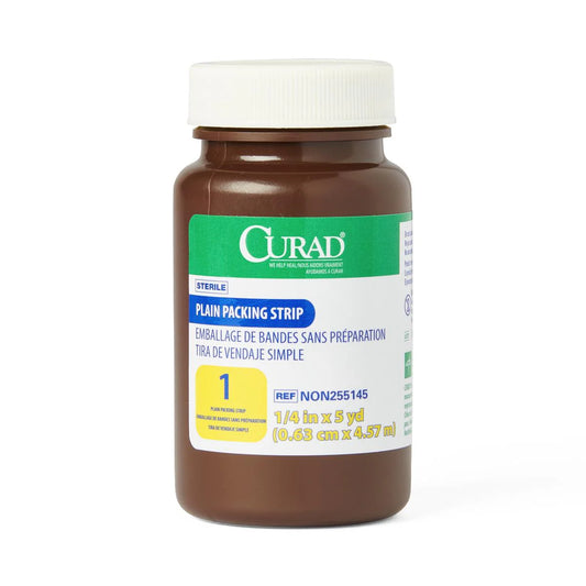 Plain Packing Strip 1/4" x 5yds. Sterile, 1/Bottle