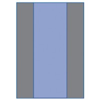 Heavy-Duty Table Cover 77" X 96" w/Extension 66" x 53", Sterile, 12/Box