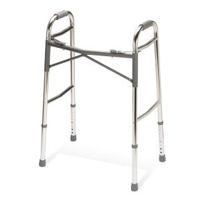 Folding Walker, Adult Extra-Duty, New, 1/Box