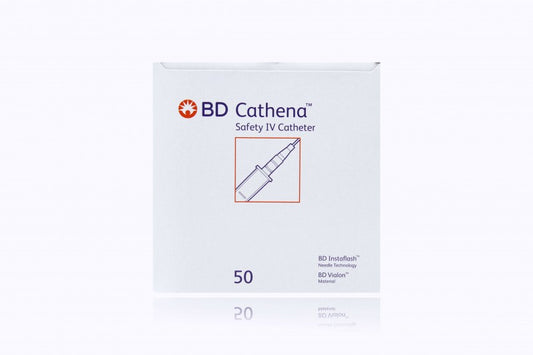 Cathena Safety IV Catheter, 16G x 1.25", Sterile, 50/Box