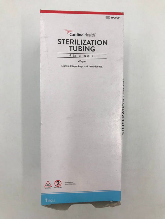 Paper Sterilization Tubing, 9" x 100', 1 Roll/Box