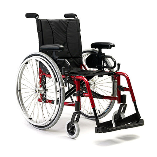 Catalyst 5VX Ultralight Folding Wheelchair, Blue, Used, 1/Each