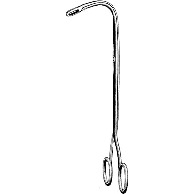 Randall Forceps, 7 3/4", 3/4 Curve, Each