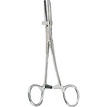 U.S. Pattern Tube Occluding Forceps, 5 3/4" Straight Serrated, Each