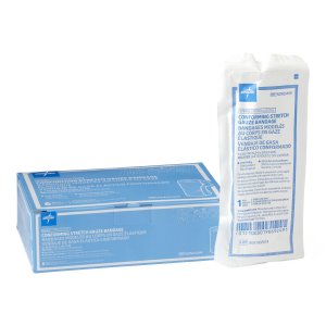 Conforming Stretch Gauze Bandage, 6" x 80", 6 Rolls/Box