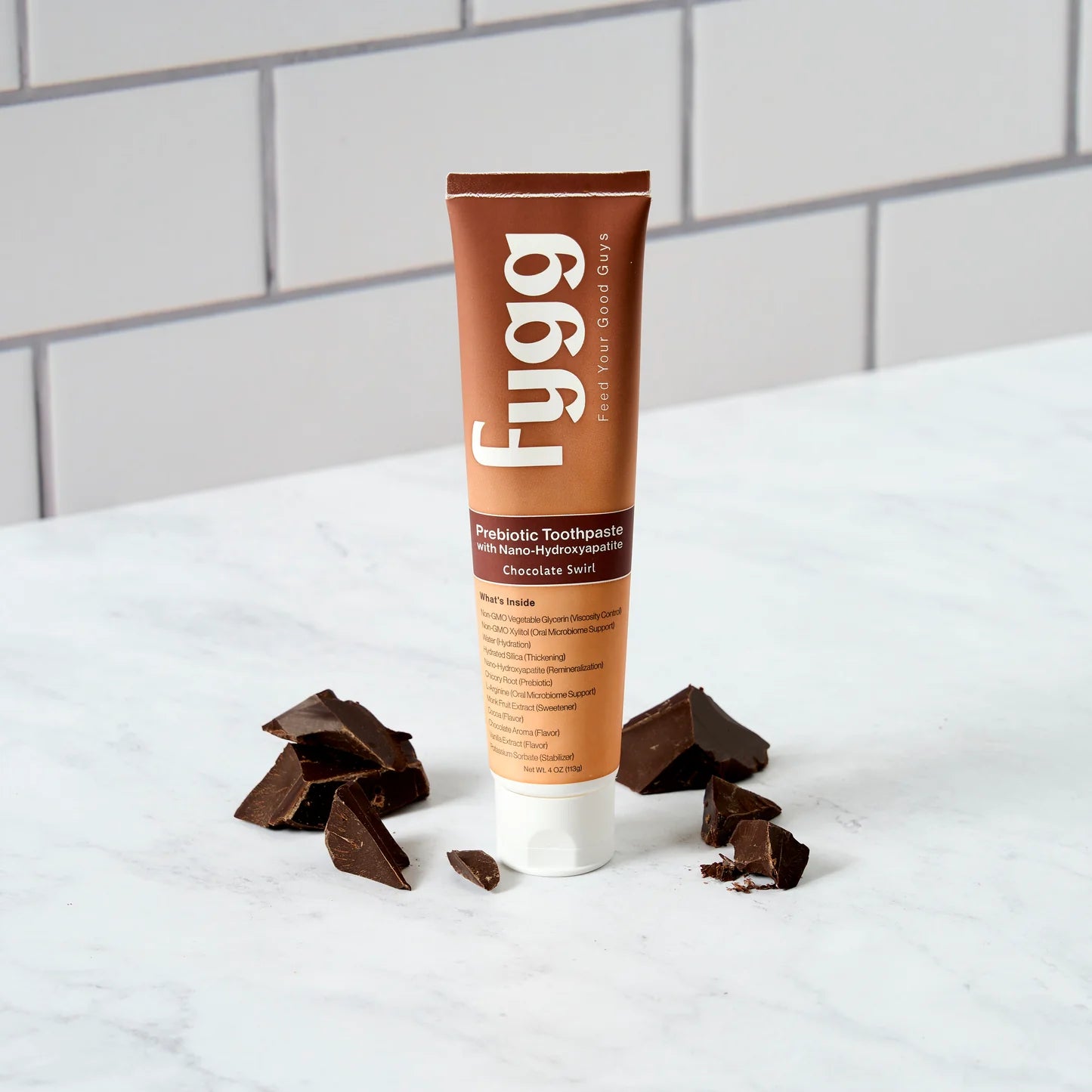 Prebiotic Toothpaste Chocolate Swirl 0.7 Oz w/Nano-Hydroxyapatite 120/Case