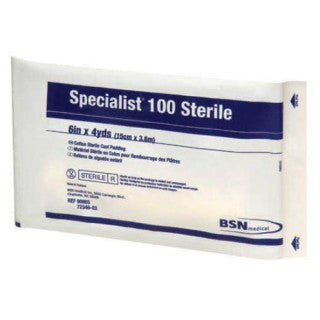 Specialist Cotton Blend Cast Padding, 4" x 4 yd., Sterile, 25/Box