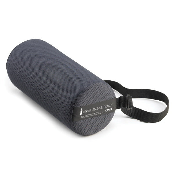 McKenzie Lumbar Roll Low Back Support Black, Each