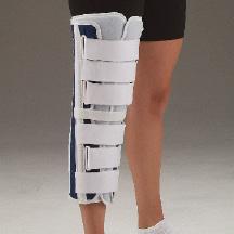 Knee Immobilizer, Tri-Panel 24", 1/Box