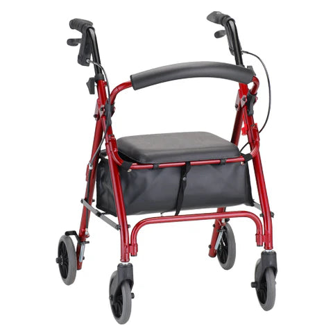 GetGo Petite Rolling Walker, Red, New, 1/Box