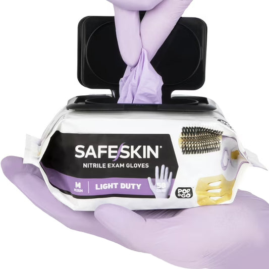 Nitrile Exam Gloves, Light Duty Large, 200/Case