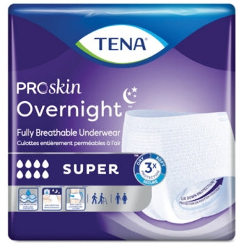 Over Night Breathable Underwear Size M 34" -44", 14/Pack