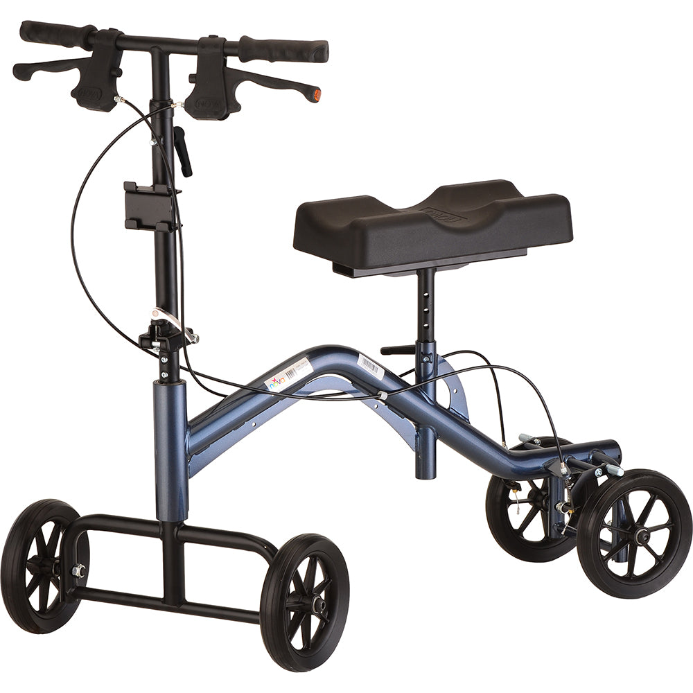 Nova Heavy Duty Knee Walker Tall Metallic Blue, New, 1/Box