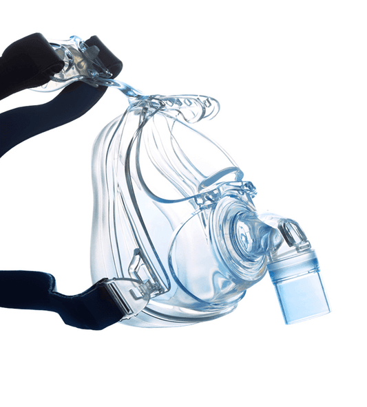 AirLife Non-Invasive Ventilation (NIV) Vented Full Mask w/Anti Asphyxiation Valve, Large, 10/Box