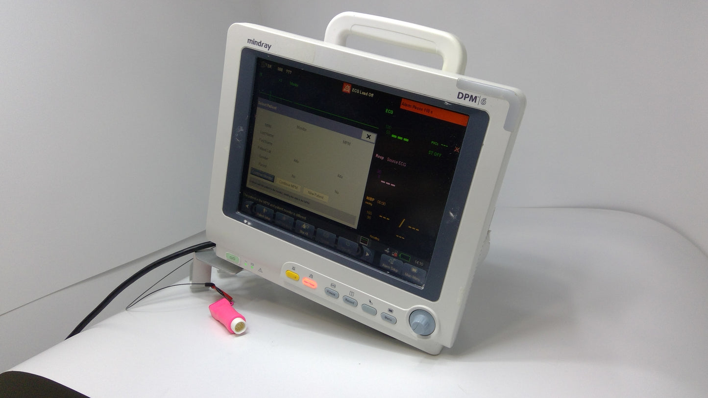 Mindray Patient Monitor 6+ w/ MPM Insert - 1717351