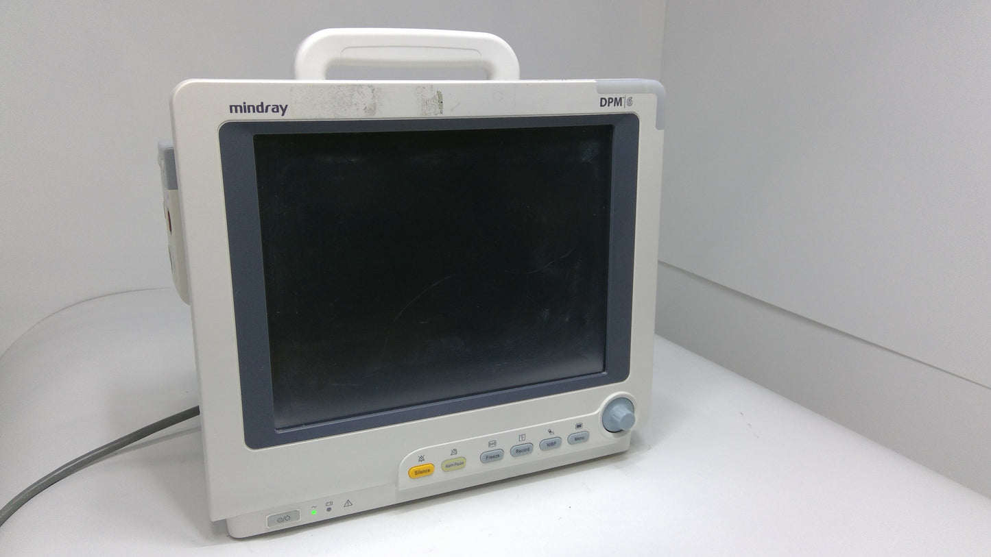 Mindray Patient Monitor 6+ w/ MPM Insert - 1716909