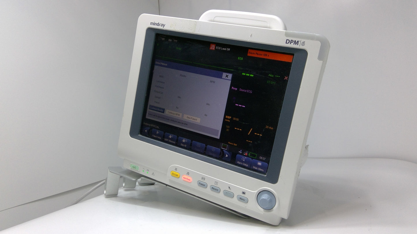 Mindray Patient Monitor 6+ w/ MPM Insert - 1717354