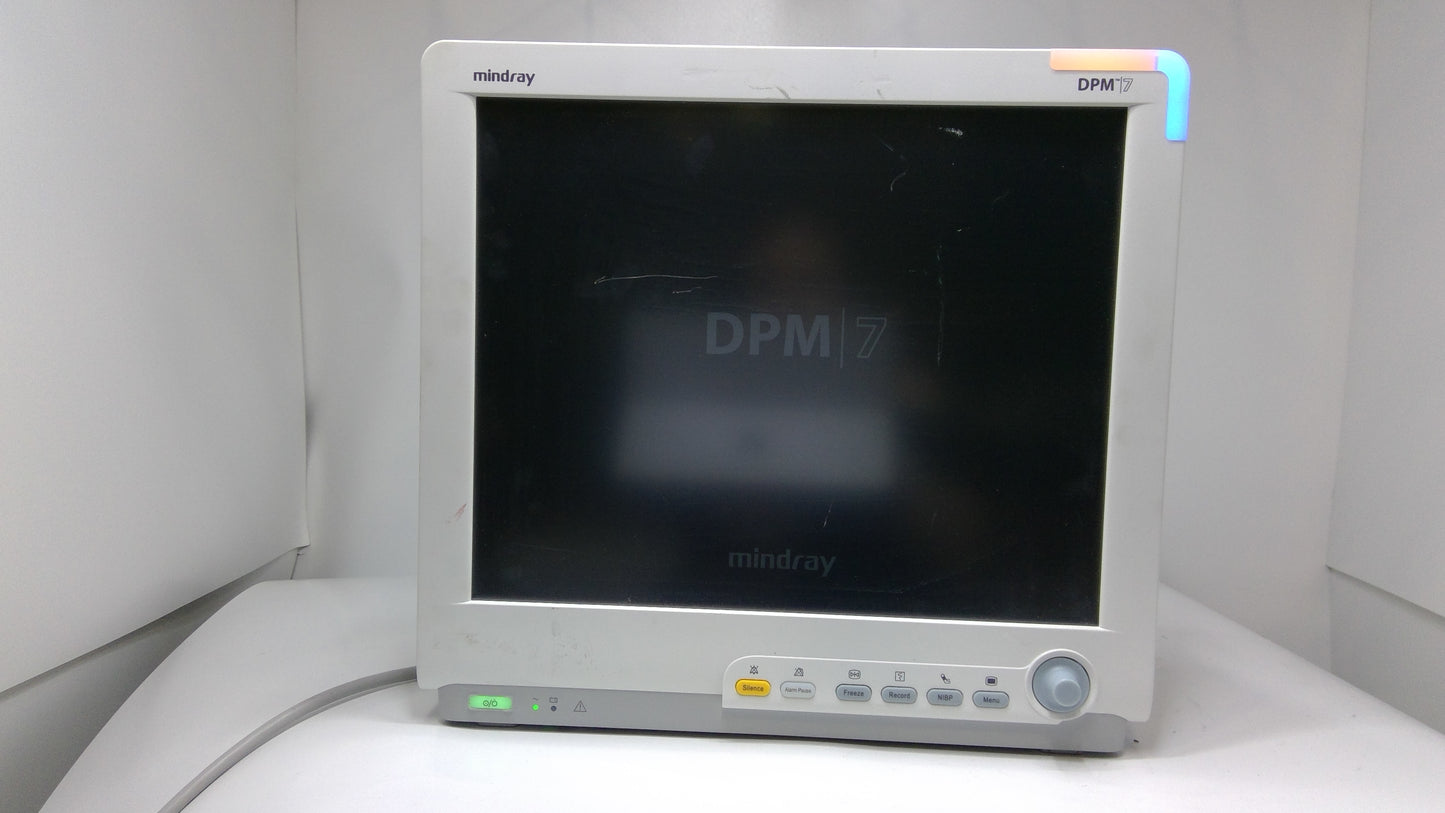 Mindray DPM7 Patient Monitor w/ MPM Insert - 1717276