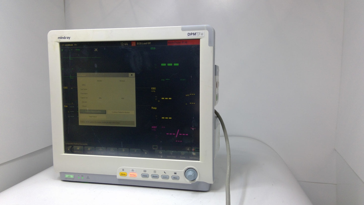 Mindray DPM7 Patient Monitor w/ MPM Insert - 1717282