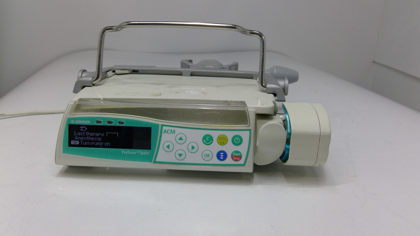 B. Braun Perfusor Space Syringe Pump w/ Cord - 1718192